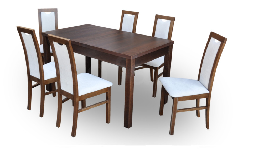 Zestaw "DIVA" stół + 6 krzeseł