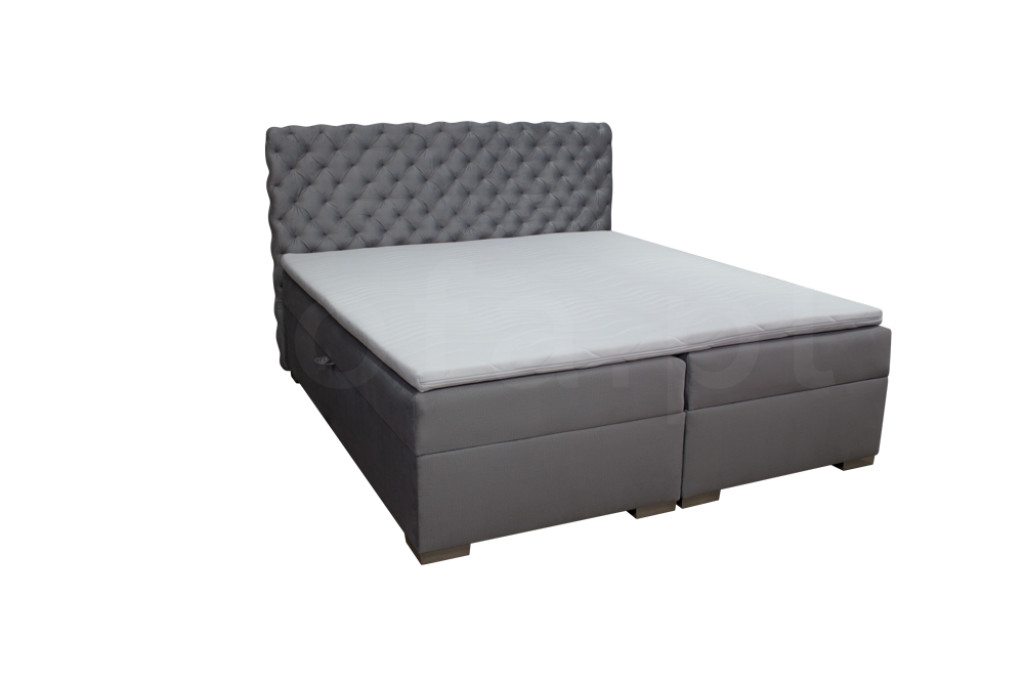 Łóżko kontynentalne  "ASTI" 160/200 cm